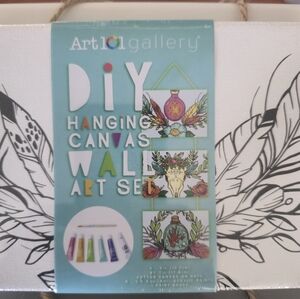 Art 101 Gallery DIY Hanging Canvas Wall Art Set